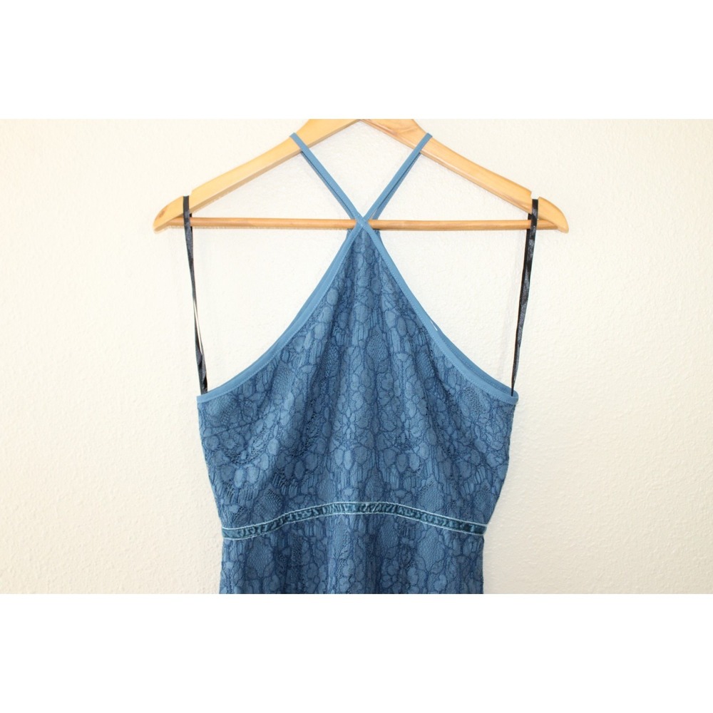 Chelsea 28 Blue Lace Halter Neck Sleeveless Dress S NWT - Picture 2 of 5
